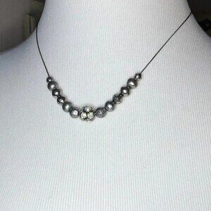 AEO Silver Ball Necklace *See Description*